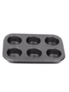 Non-Stick Cupcake Tray 6pc – Perfect for Easy Baking & Release