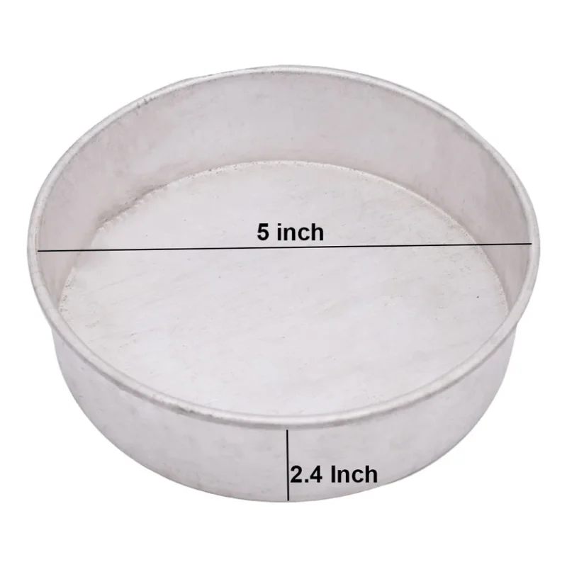 Round Cake Mold Aluminium 8 X 8 Inch